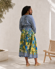 Hope Maxi Dress - Lemon