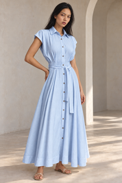 Sleeveless Penelope Sky Blue
