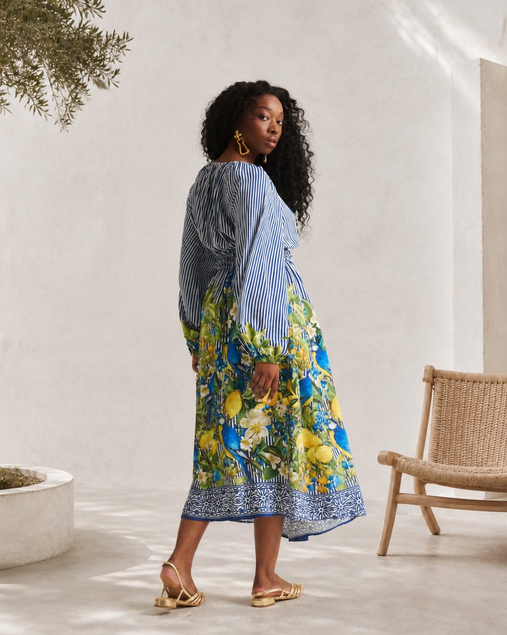 Hope Maxi Dress - Lemon