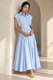 Sleeveless Penelope Sky Blue
